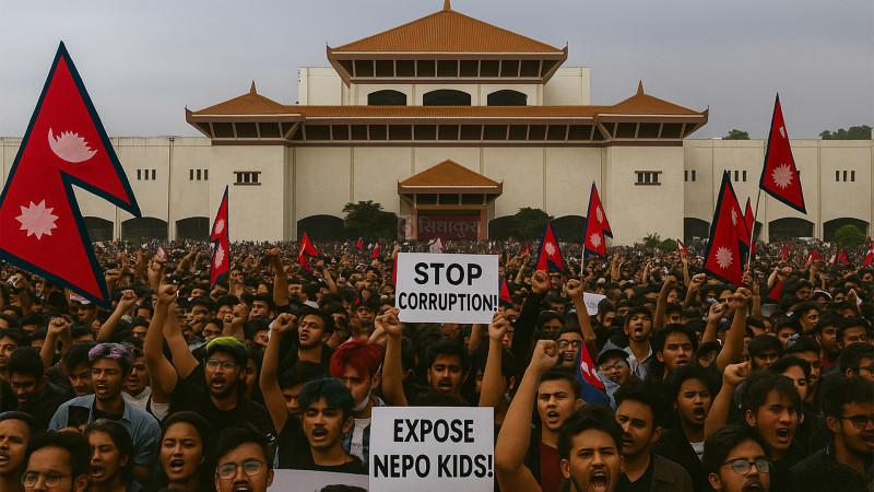 सोमबार 'जेन-जी'को प्रदर्शन: १० हजार बढी सहभागी हुने, सामाजिक सञ्जालमा व्यापक समर्थन