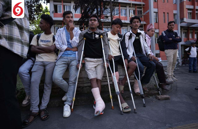 जेनजी आन्दोलनका १६९ घाइतेको वर्गीकरण