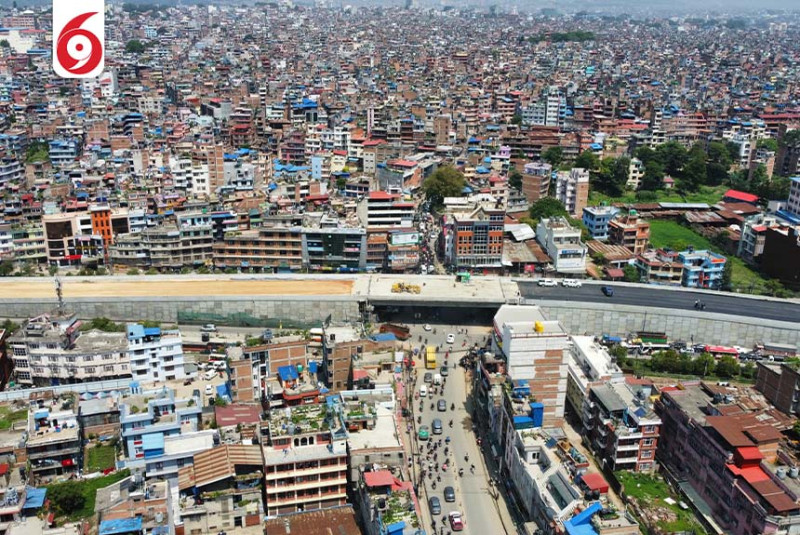 ग्वार्को ओभर पासको निर्माण सम्पन्न, प्रधानमन्त्री ओलीले उद्घाटन गर्दै