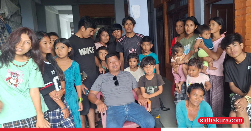 घर छाडेको ११ दिनपछि गोलान्जोर फर्किए हायू परिवार, वडाध्यक्षले दिए नयाँ बसोबासको ग्यारेन्टी