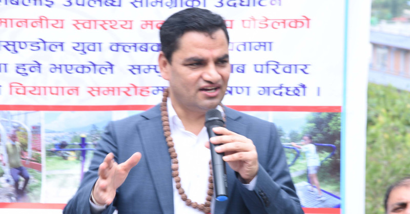 उपत्यकाबाहिर स्वास्थ्य जनशक्ति पठाउन समस्याः स्वास्थ्यमन्त्री पौडेल