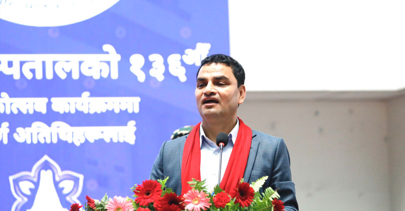 वीर अस्पतालको सेवा सुधार्न सके स्वास्थ्य क्षेत्रको सुधार हुन्छः स्वास्थ्यमन्त्री पौडेल