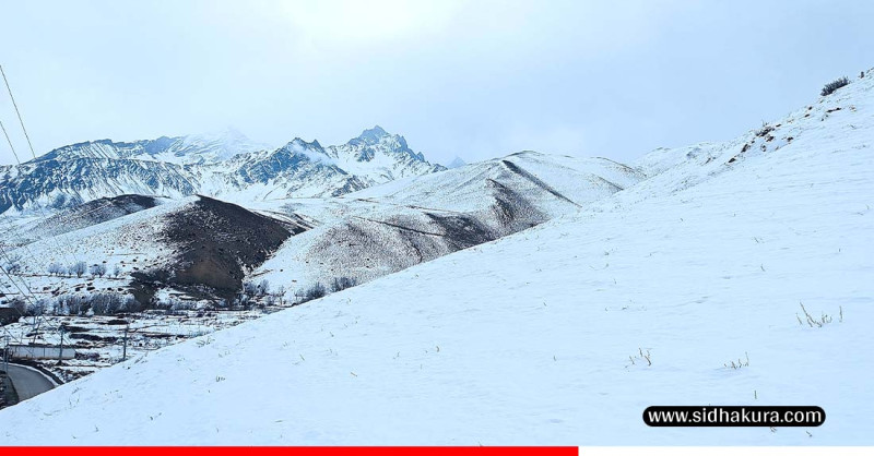 हिमापतले सेताम्मे मुस्ताङको मुक्तिनाथ क्षेत्र(तस्बिरहरु)