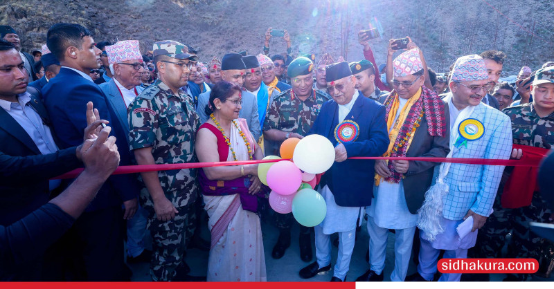 हुम्ला राष्ट्रिय सडक सञ्जालसँग जोडियो, अब कर्णाली करिडोर चीन र भारतसँगको व्यापारिक मार्ग बन्छः प्रधानमन्त्री