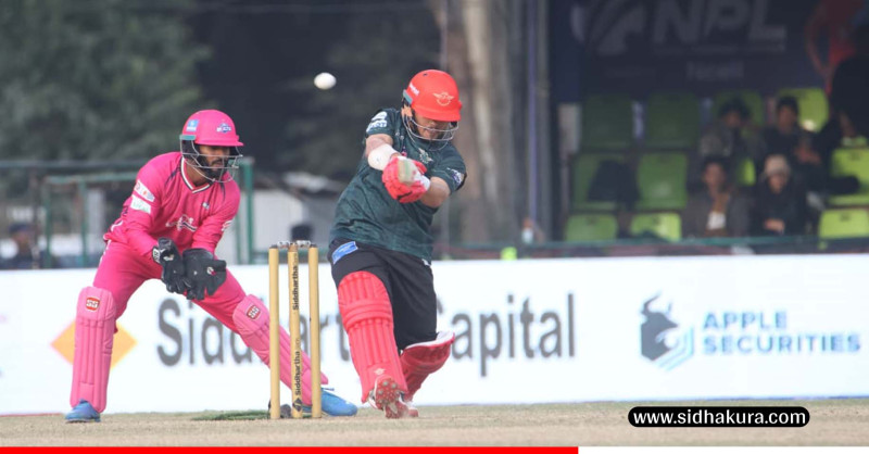 एनपिएलः पोखराद्वारा जनकपुर सामु १५६ रनको लक्ष्य