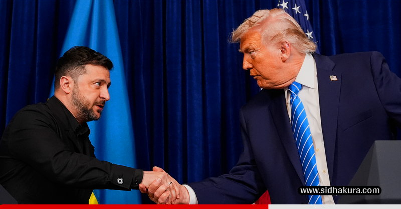 शान्तितर्फ युक्रेन–रुस वार्ता नजिकिएको ट्रम्पको दाबी