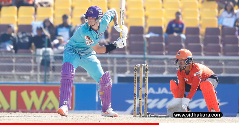 एनपिएलः काठमाडौँद्वारा चितवन सामु १४३ रनको लक्ष्य