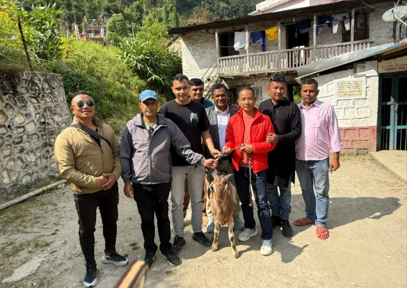 दशैँको मुखमा कारागारका कैदीबन्दीलाई रामहरि खतिवडाले दिए खसी