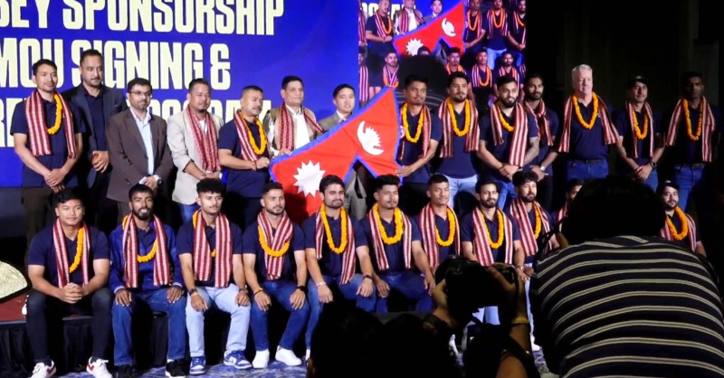 अस्ट्रेलिया जाने नेपाली राष्ट्रिय क्रिकेट टोलीको विदाई