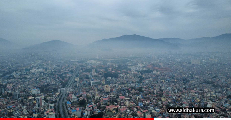 काठमाडौँको न्यूनतम तापक्रम ३.० डिग्री सेल्सियसमा झर्‍यो