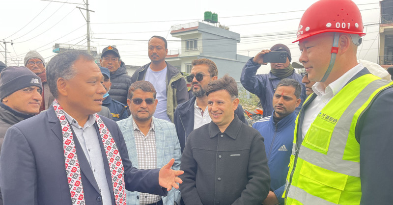 मुग्लिन–पोखरा सडक शीघ्र सम्पन्न गर्न मन्त्री घिसिङको निर्देशन