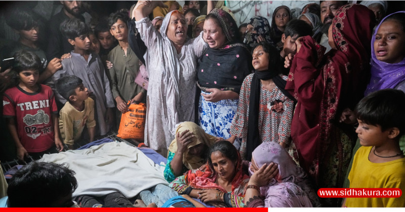लाहोरमा शिक्षण केन्द्रको छत खस्यो, १४ बालबालिकाको मृत्यु