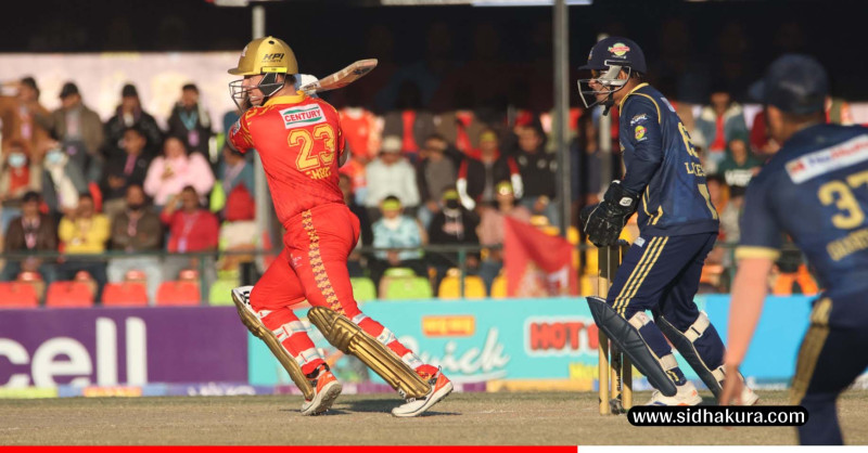 एनपीएलः लुम्बिनीद्वारा विराटनगरलाई एक सय ३५ रनको लक्ष्य