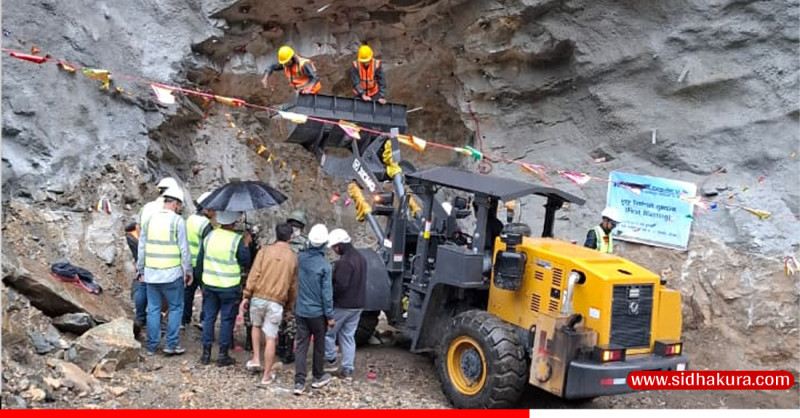 गोरखाको माछाखोला जलविद्युत् आयोजना निर्माण गरिँदै