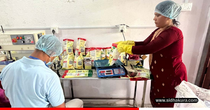 सहकारीमार्फत गुल्मीमा मकैको पीठो बजारीकरण गरिदैं