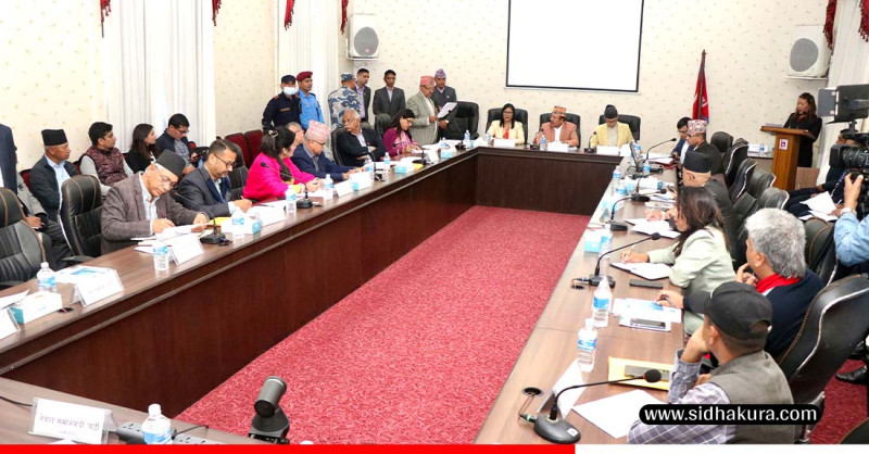 राष्ट्रियसभा सदस्यको निर्वाचनका लागि आयोगद्वारा दलहरूसँग छलफल