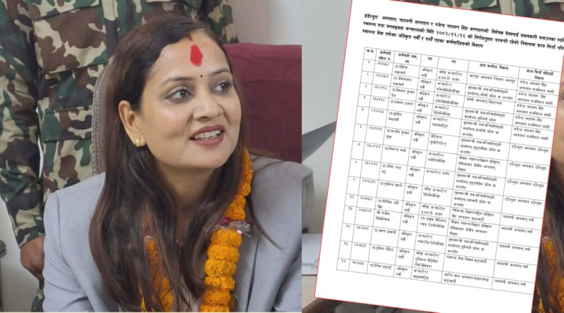 पहुँच प्रयोग गरी सुगमका अस्पतालमा काज बसेका १४ जना विशेषज्ञ चिकित्सक फिर्ता