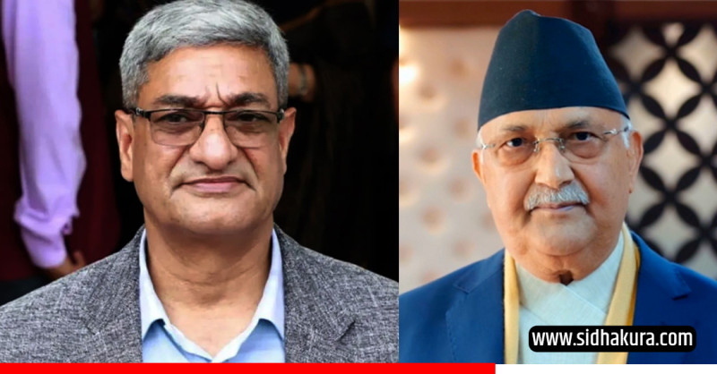 केपी ओली र रमेश लेखकलाई राजनीतिक क्रियाकलापमा बन्देज लगाउन रास्वपाको माग