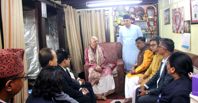 सांसदहरुद्वारा पशुपति क्षेत्रको निरीक्षण