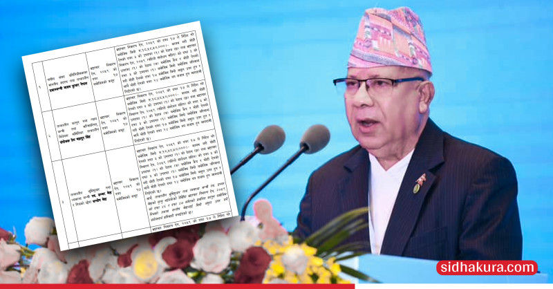 यी हुन् पतञ्जली प्रकरणमा मुद्दा दायर भएका पूर्वप्रधानमन्त्री नेपालसहित ९३ जना प्रतिवादी