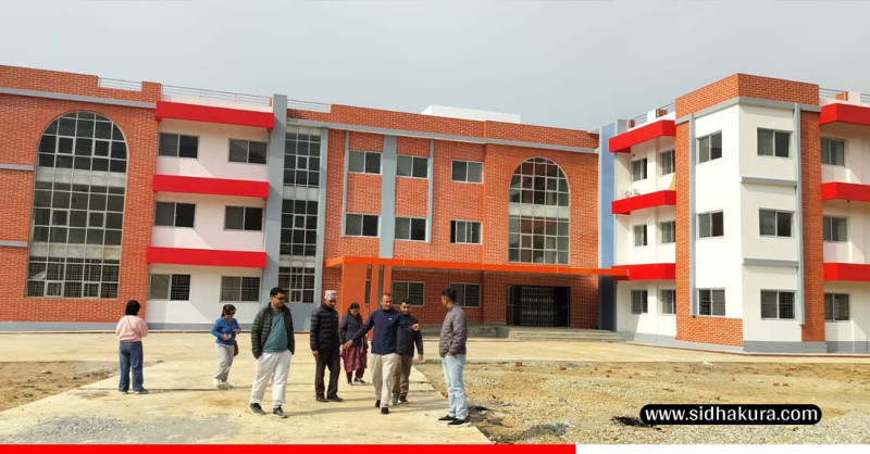 फलेवास नगरपालिकाद्वारा प्रशासनिक भवन निर्माण