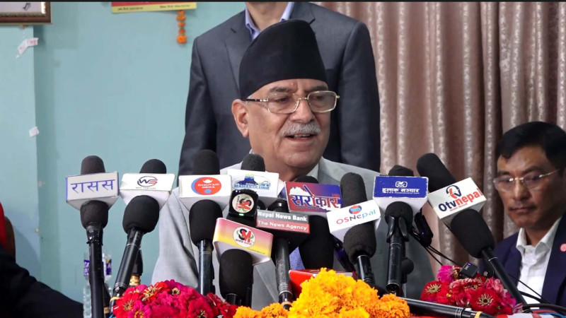 एमसीसीमा एमाले र कांग्रेस दुवैको अडान देखेपछि संशोधन सम्भव नहुने निष्कर्षमा पुगेंः प्रचण्ड