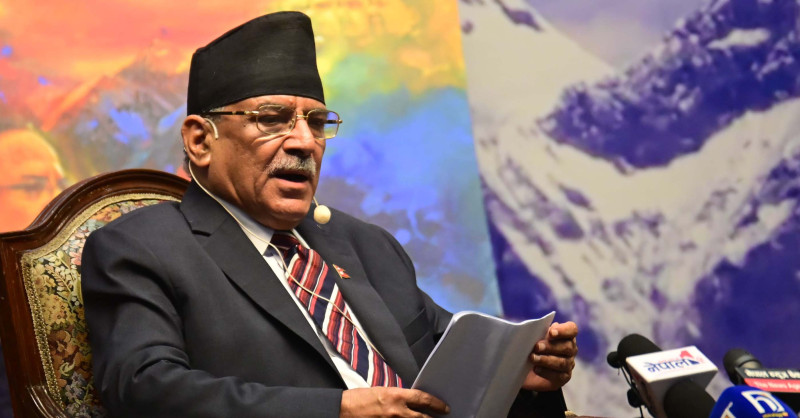 एमाले र कांग्रेसका कारण विद्यालय शिक्षा विधेयक संसदीय समितिमै रोकियोः प्रचण्ड