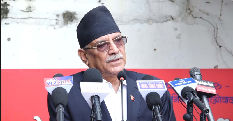 प्रतिक्रियावादीले माओवादीलाई बिभाजन गर्न अनेक षड्यन्त्र र जालझेल गरिरहेका छन्ः प्रचण्ड
