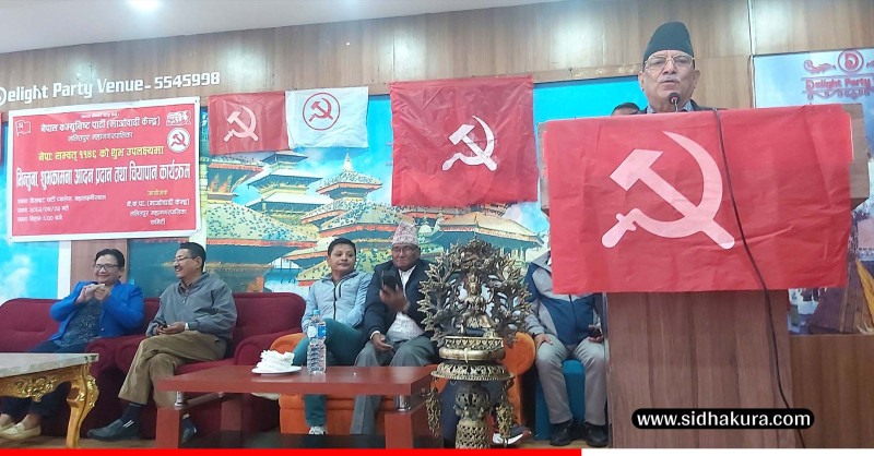 असाधारण र जटिल परिस्थितिमा पार्टीको भूमिका बढेको छः संयोजक दाहाल