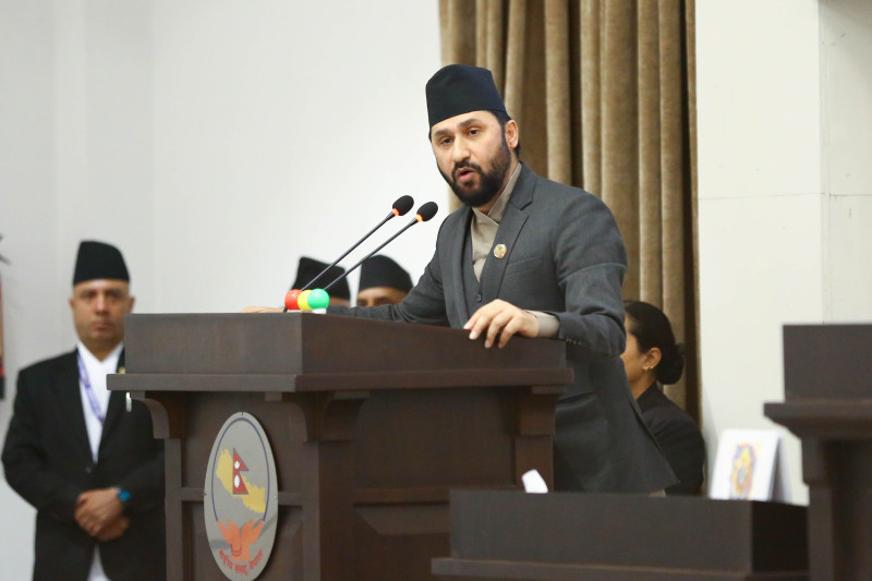 हिमालयलाई विशेष जलवायु तथा विपद् जोखिम क्षेत्रको अन्तर्राष्ट्रिय मान्यता दिलाउन पहल गरौँ : रवि लामिछाने