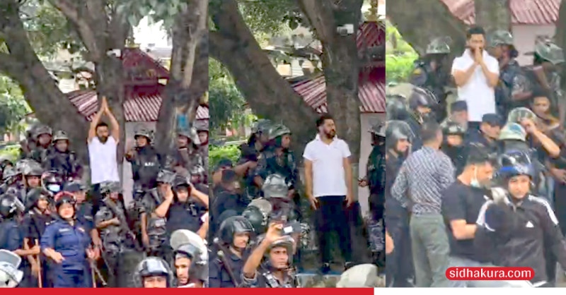 प्रदर्शनमा रहेका युवाहरुले नख्खु जेल कब्जा गरेर निकाले रवि लामिछाने