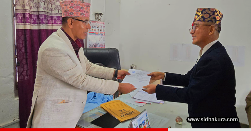 राप्रपाका अध्यक्ष राजेन्द्र लिङ्देनले गरे झापा ३ बाट उम्मेदवारी दर्ता