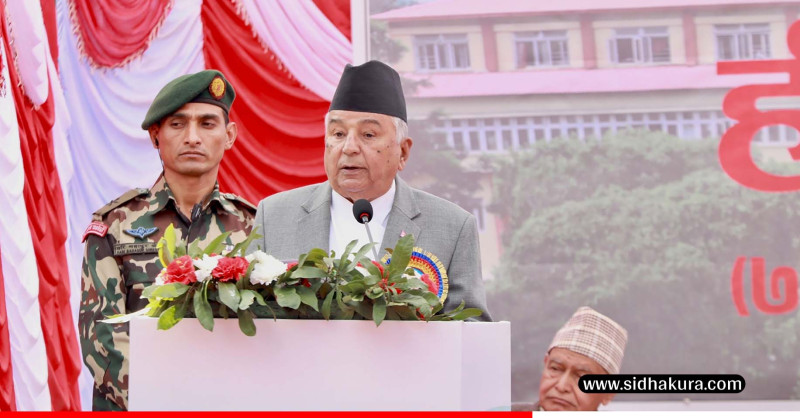 लोकतन्त्र, देश र जनताका लागि फागुन २१ गतेको निर्वाचन अपरिहार्यः राष्ट्रपति