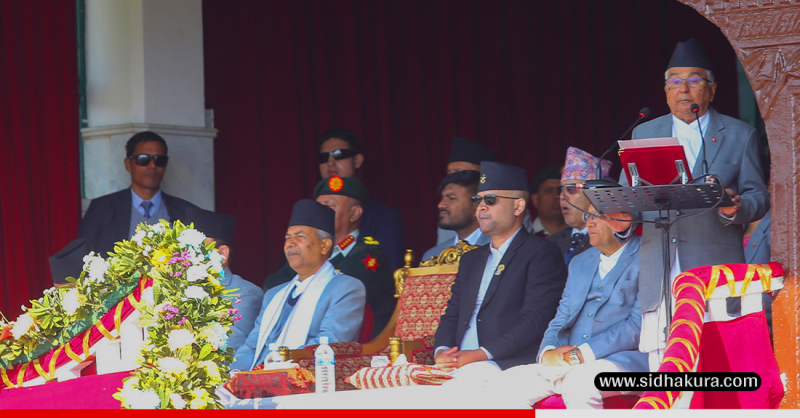 दृढ अठोट र ऊर्जासहित चरित्रवान नेतृत्वको खाँचो छः राष्ट्रपति पौडेल