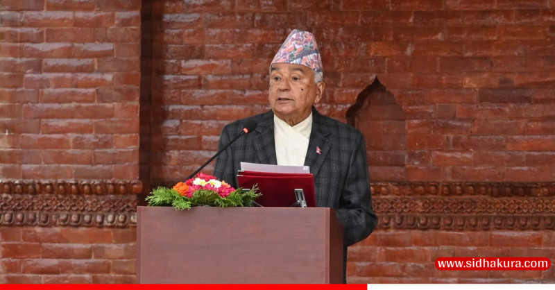 नेपालीहरूको जीवन दर्शन नै सेवा, करुणा, प्रेम, मानवता र शान्तिको उच्चतम अभ्यासबाट अभिप्रेरितः राष्ट्रपति पौडेल