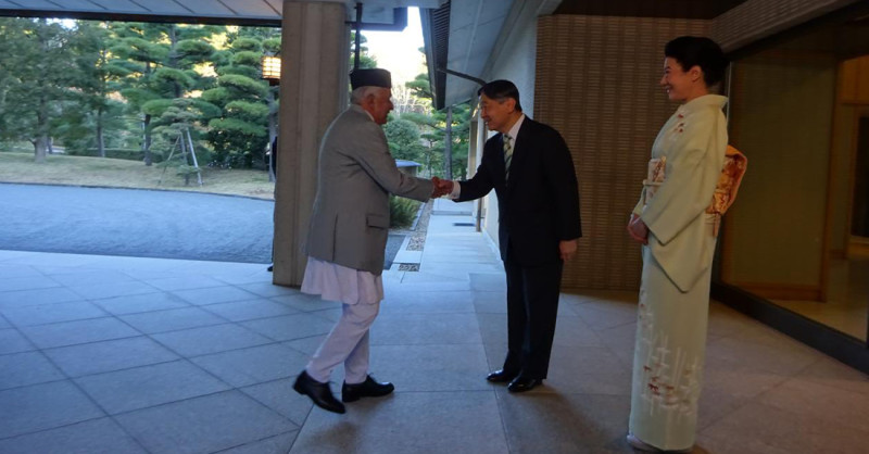 जापानको सहयोगबाट नेपाल र नेपालीहरू अत्यन्त लाभान्वित भएका छन्ः राष्ट्रपति