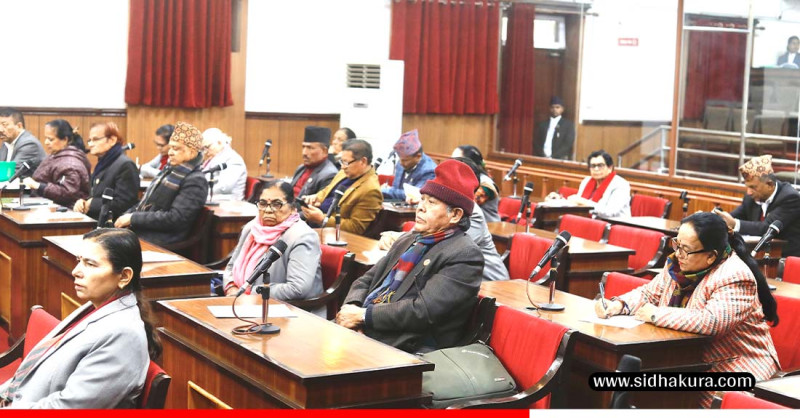 अन्तरिम सरकारका मन्त्रीहरु नै चुनावी मैदानमा उत्रिएका भन्दै सांसदद्वारा आलोचना