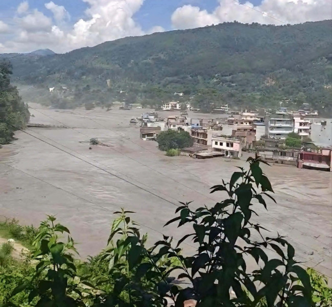 बाढीले पाँच जलविद्युत् आयोजनामा क्षति
