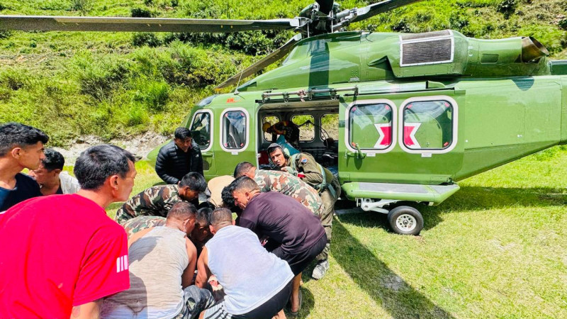 २५ घाइतेलाई उपचारका लागि काठमाडौँ ल्याइयो