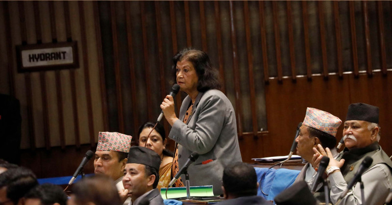 निरन्तर विरोध गर्दा समेत जवरजस्त सदन सञ्चालन गरेको प्रति राप्रपाको आपत्ति