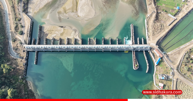 सिक्टा सिँचाइ आयोजनाः २० वर्षमा ४६ प्रतिशत भौतिक प्रगति