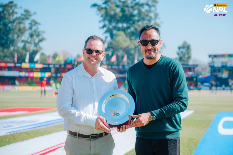 एनपिएलमा ‘स्पिरिट अफ क्रिकेट’ अवार्ड प्रदान गरिने