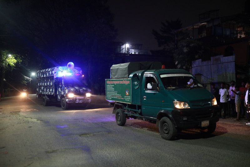 थापाथलीको सुकुम्बासी बस्ती खाली गर्न महानगरको माइकिङ