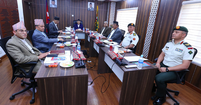 केन्द्रीय सुरक्षा समिति बैठकः सीमा र विमानस्थलमा निगरानी बढाइने