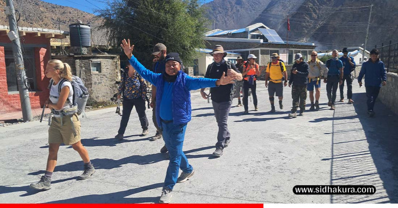 असोज महिनामा मुस्ताङ भ्रमण गर्ने पर्यटकको संख्या ७५ हजार बढी