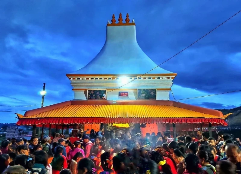 ब्रह्मायणी जात्रामा बिहानैदेखि भक्तजनको भीड