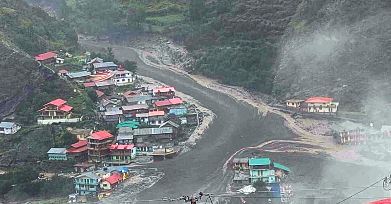 उत्तराखण्डमा भीषण वर्षा र बाढीः ४ जनाको मृत्यु, ५० भन्दा बढी बेपत्ता