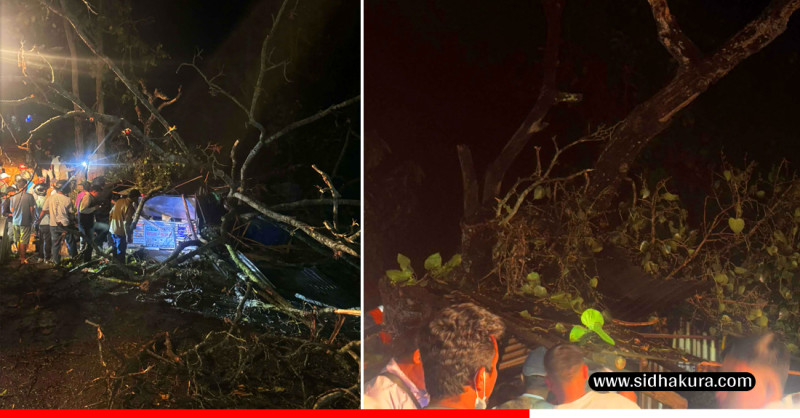 कटारीमा हावाहुन्डरीका कारण २ जनाको मृत्यु, ५ जना घाइते