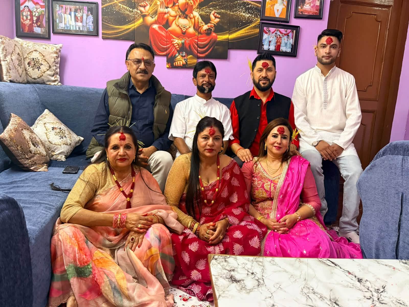 यस्तो रह्यो रास्वपा सभापति रवि लामिछानेको दसैँ टीका