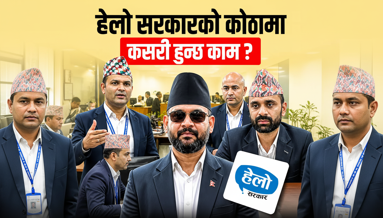 हेलो सरकारले कसरी गर्दै छ काम ?